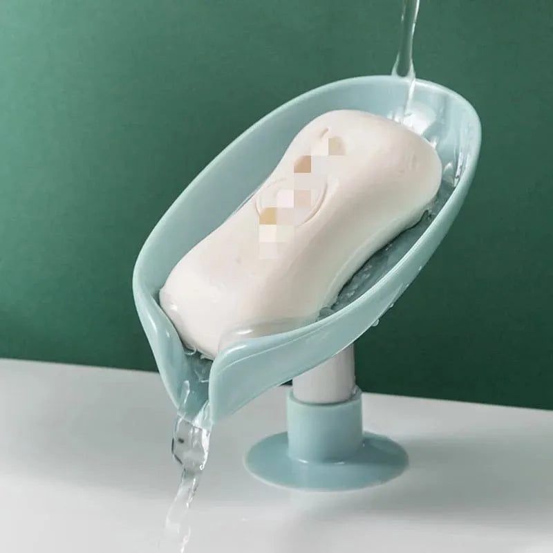 1Pcs Drain Soap Holder with Self-Draining Design