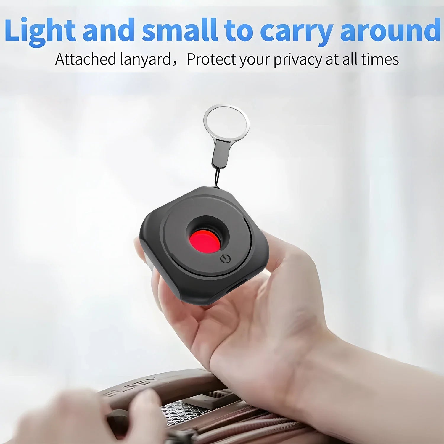 Portable Anti Camera Detector โ USB Rechargeable Privacy Protection Device | Hidden Camera Finder for Hotels & Travel
