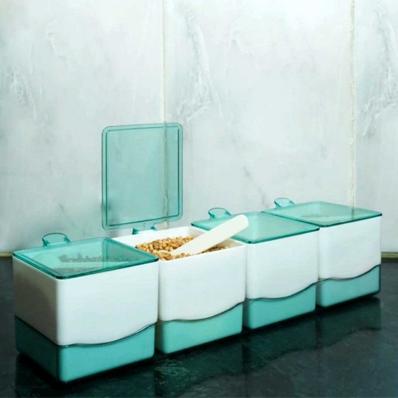 Chilleez Spics Jar Masala Box Container Carrier Spice Box