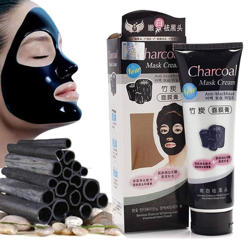 Charcoal Anti-Blackhead Mask Cream β Deep Pore Cleansing