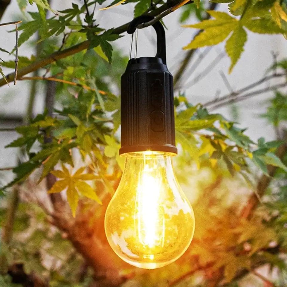 Buy 1 Get 1 Free Offer LED Lamp Bulb with Clip Hook Rechargeable Waterproof