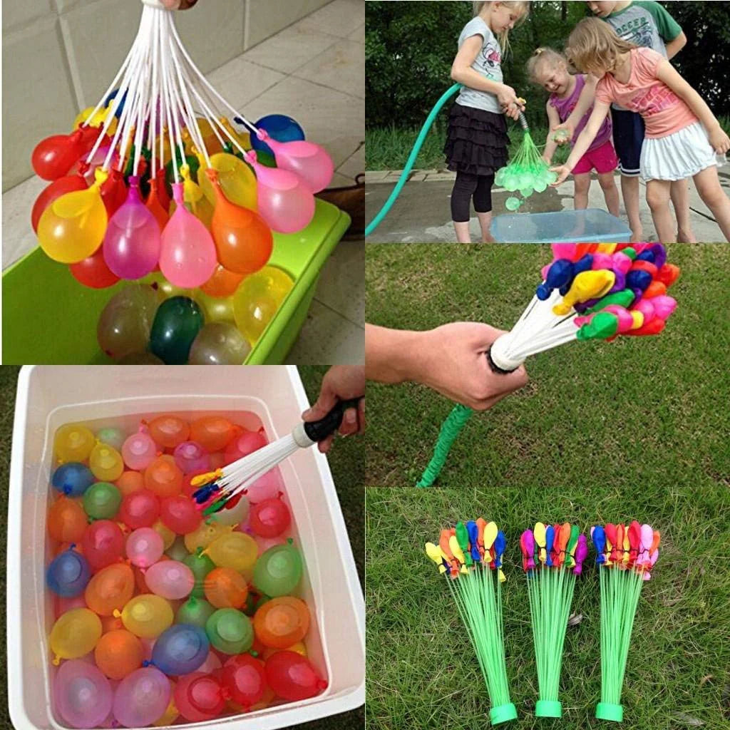 Pack of 111 Automatic Tie Magic Bunch Of Water Balloons