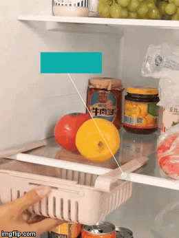 Buy 1 Get 1 Free β Adjustable Stretchable Fridge Storage Basket Racks Pack of 2