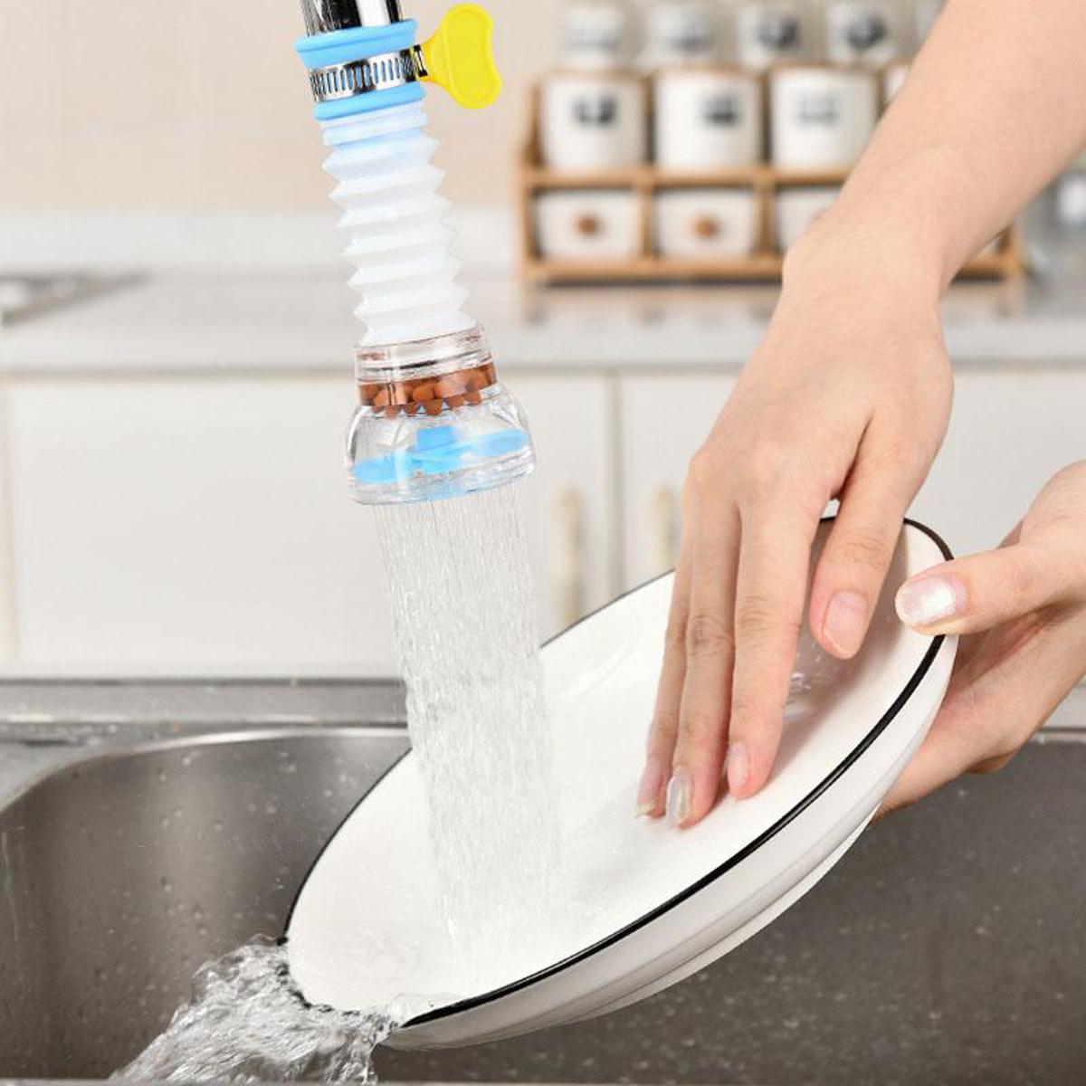 Buy 1 Get 1 Free Offer Imported Fan Faucet With Clip 360 Adjustable Flexible Kitchen Faucet Tap Water Filter
