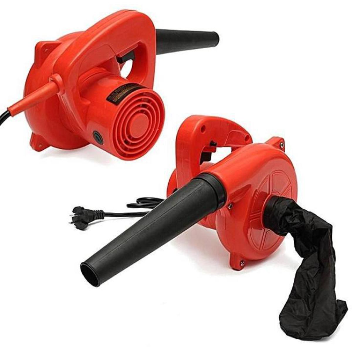 Portable Imported Pure Copper Winding & Electric Air Blower and Vacuum Cleaner with Variable Speed Control and Double Function with Dust Bag