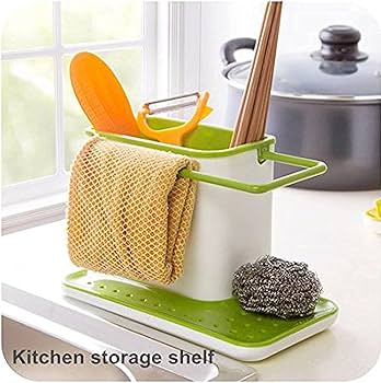3 in 1 Stand for Kitchen Sink Organizer Dispenser for Dishwasher Liquid with Box