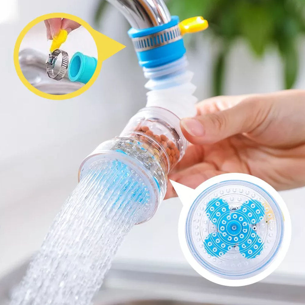 Buy 1 Get 1 Free Offer Imported Fan Faucet With Clip 360 Adjustable Flexible Kitchen Faucet Tap Water Filter
