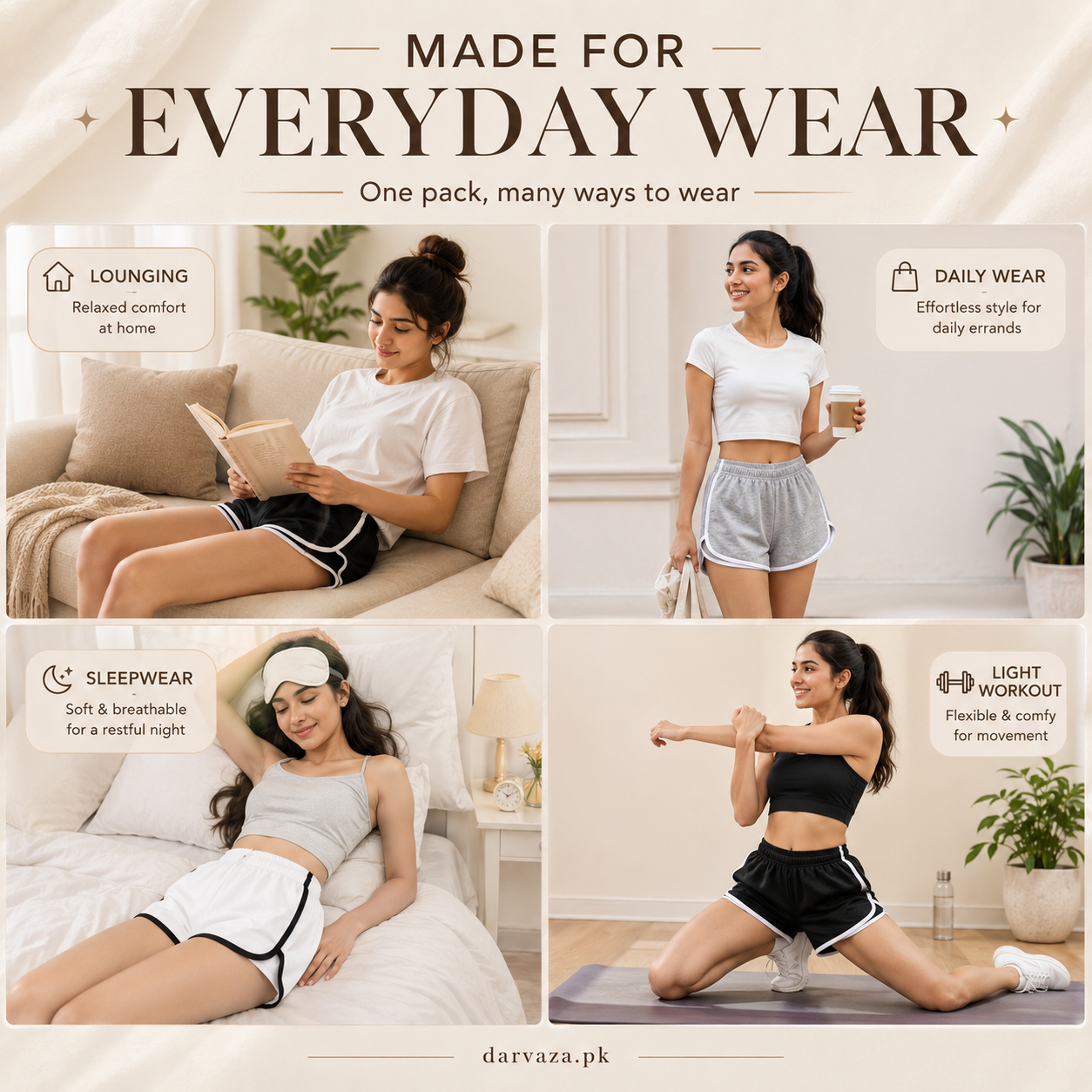 Buy 1 Get 2 Free β Pack of 3 Premium Soft Cotton Boxer Shorts