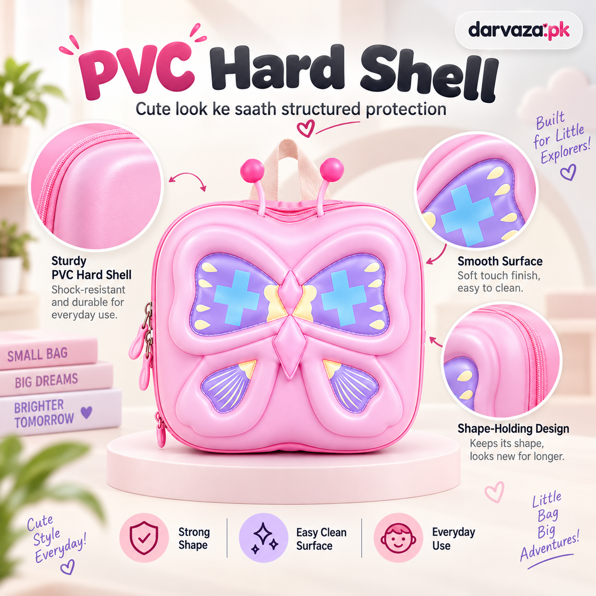 Butterfly Design Backpack