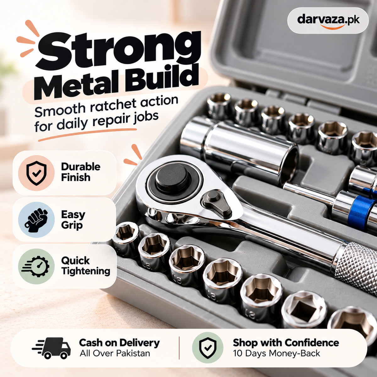 Aiwa Socket Wrench Tool Set