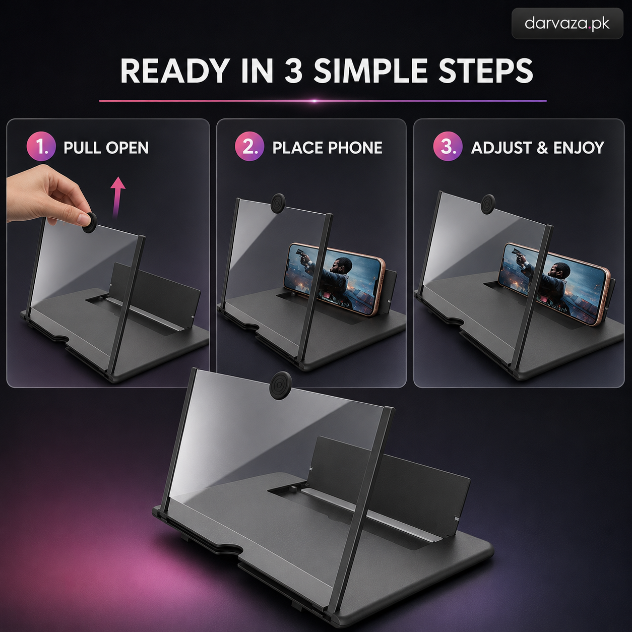 Phone Screen Magnifier in Super Premium HD Display