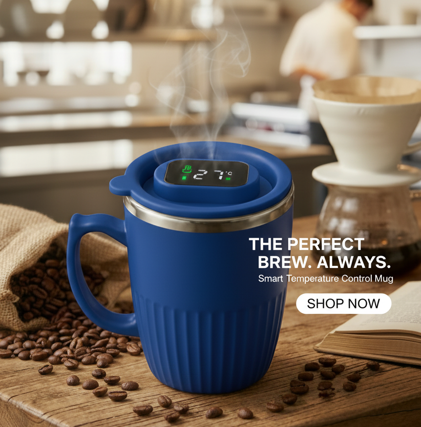 Hot n Cold LED Temperature Mug with Imported Stainless Steel