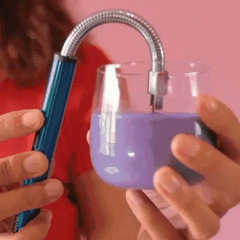 Multipurpose Portable Rechargeable Electric Flame-Free Lighter for Everyday Home and Kitchen Outdoor Use