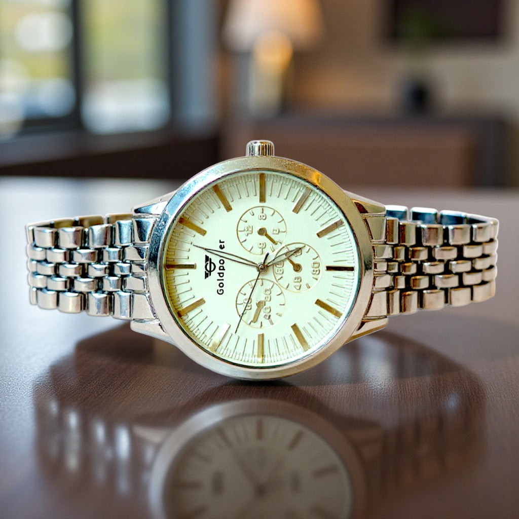 Silver Valor Watch β Menβs Edition