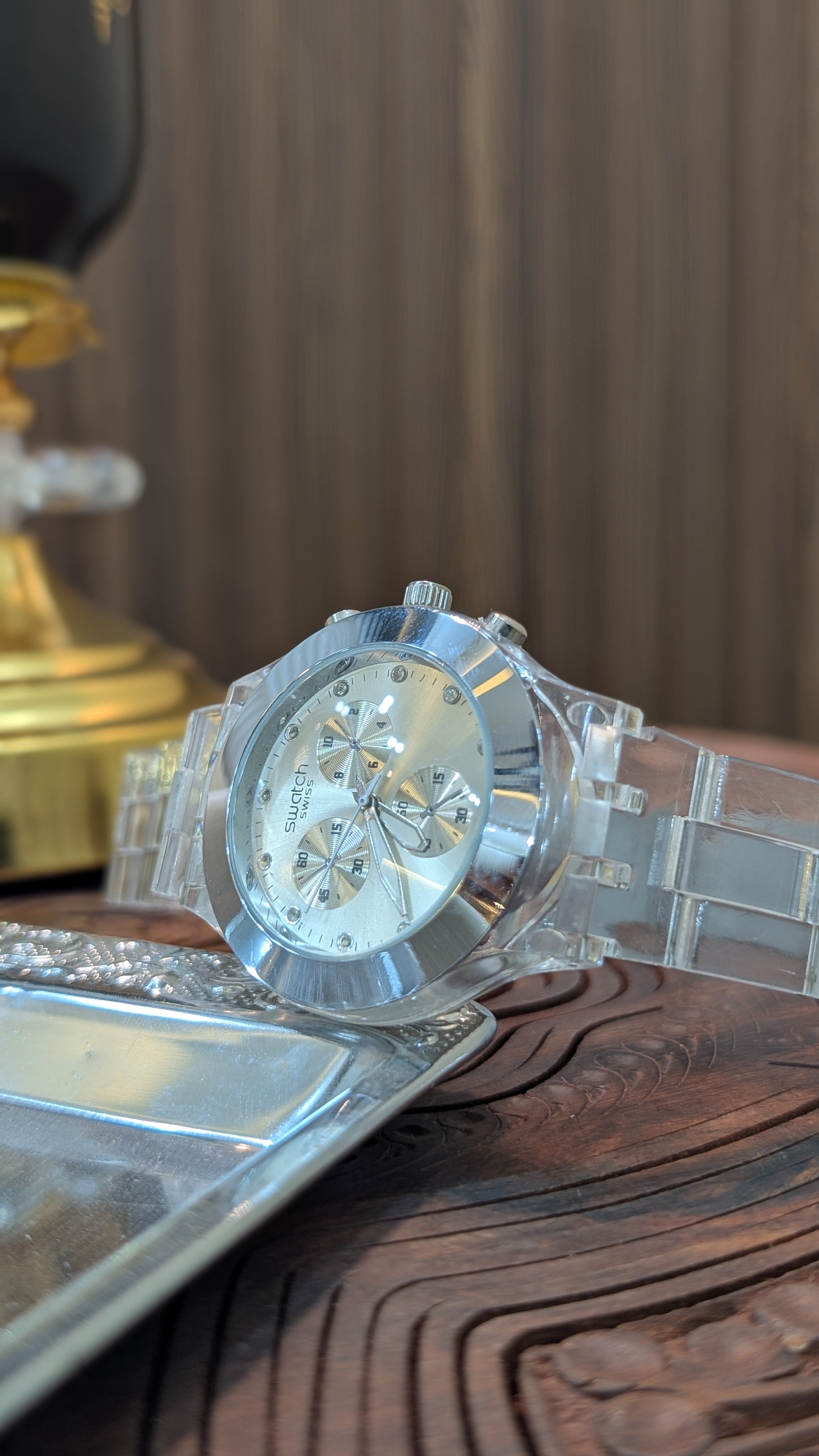 CrystalClear Acrylic Watch β Premium Unisex Edition
