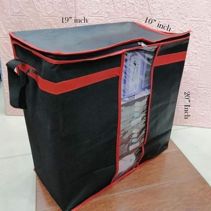 Black Storage Organizer Bag