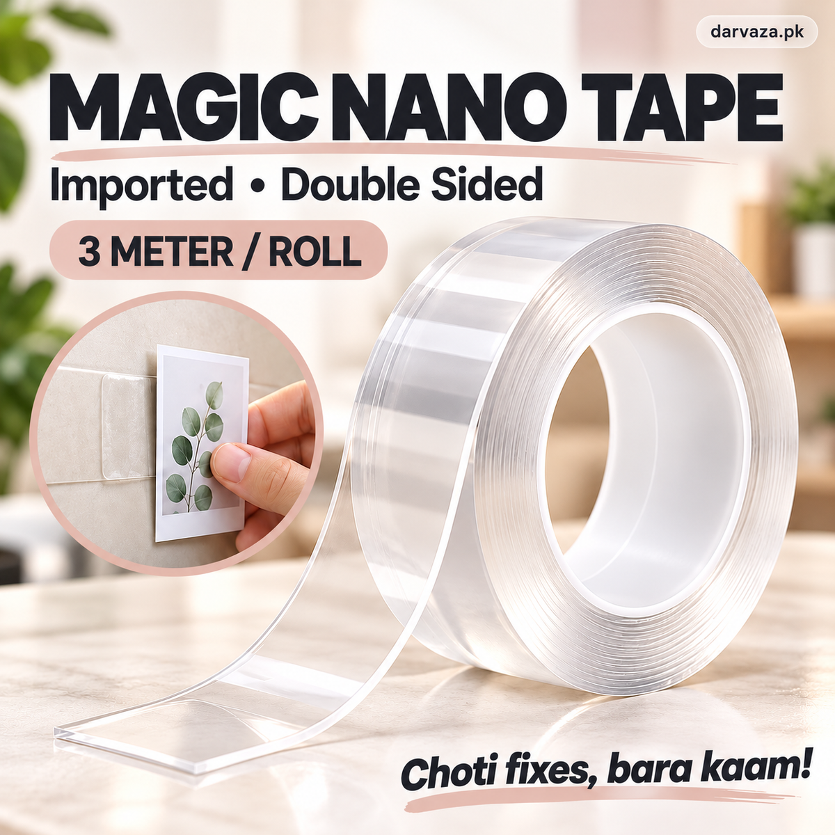 Imported Double Sided Magic Nano Tape