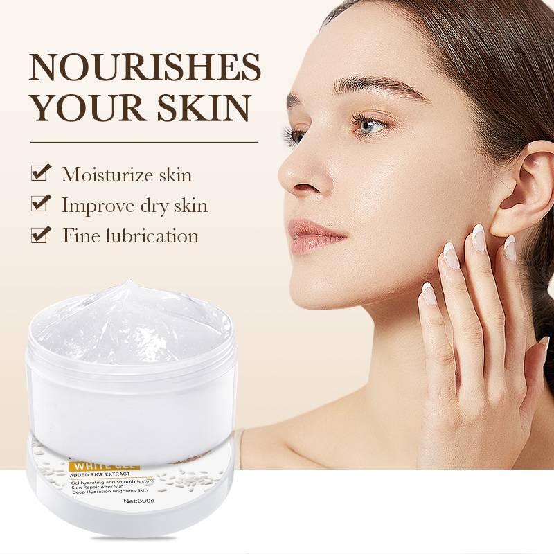 Original Bioaqua Rice Brightening & Exfoliating Gel Body Cream