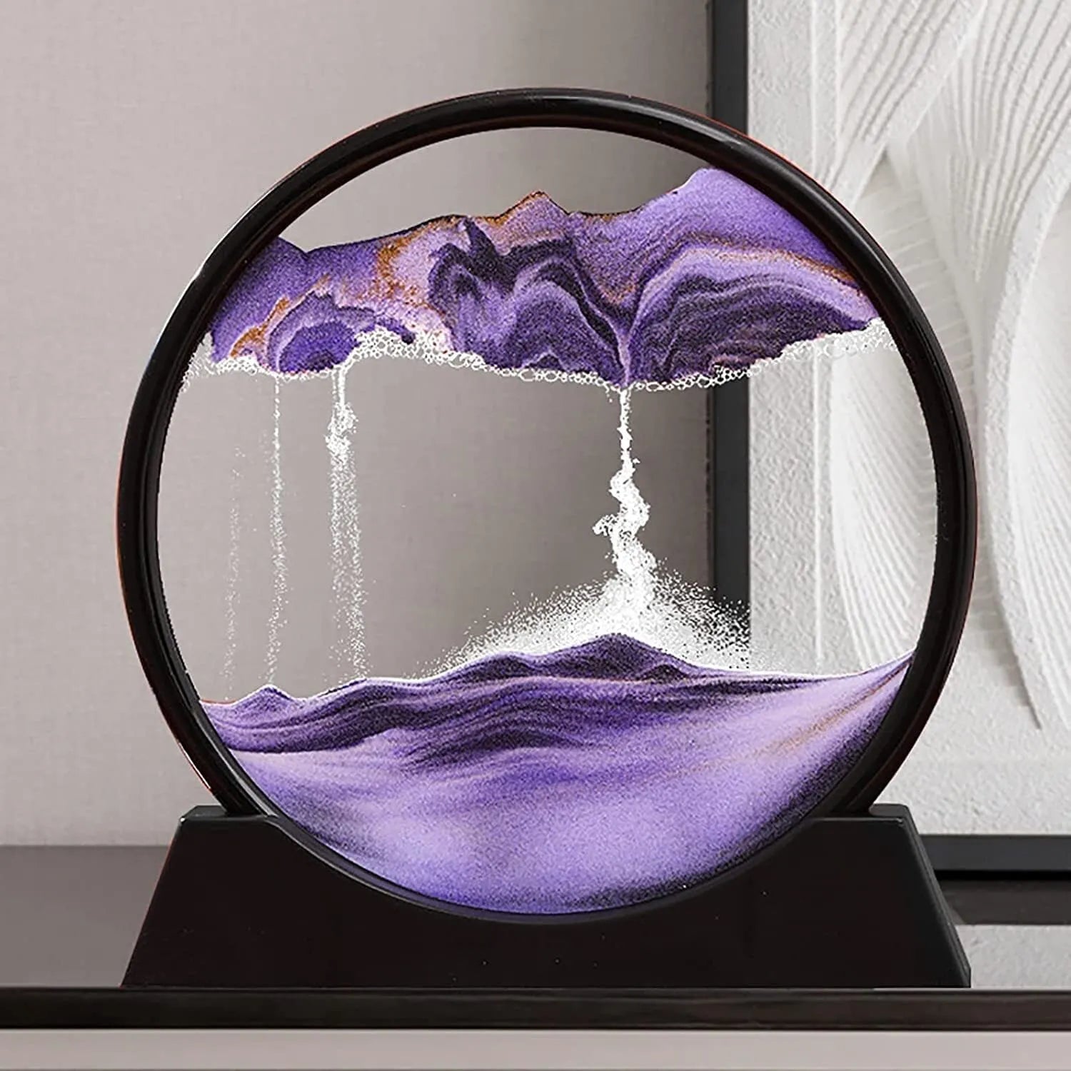 3D Moving Sand Art Sandscape Relaxing Decor with Motion in Every Flip