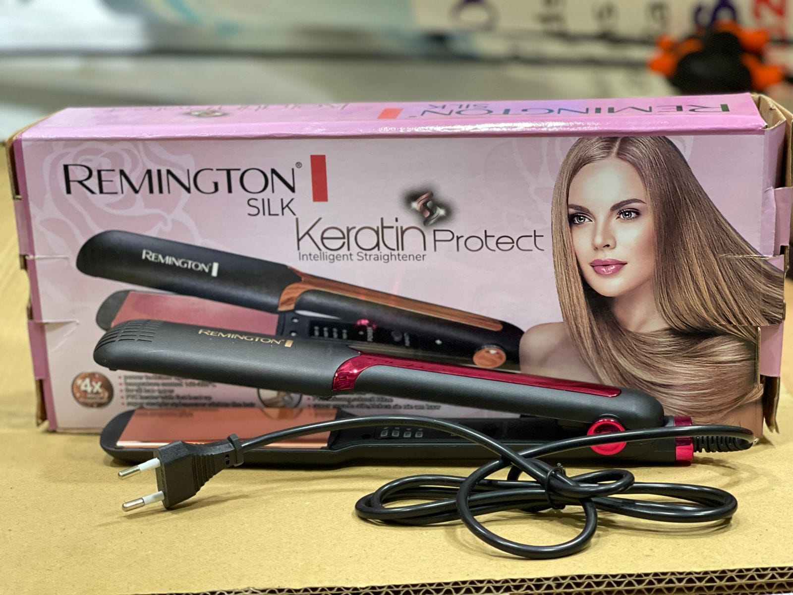Professional Remington Hair Straightener with Slim Plate Straighten