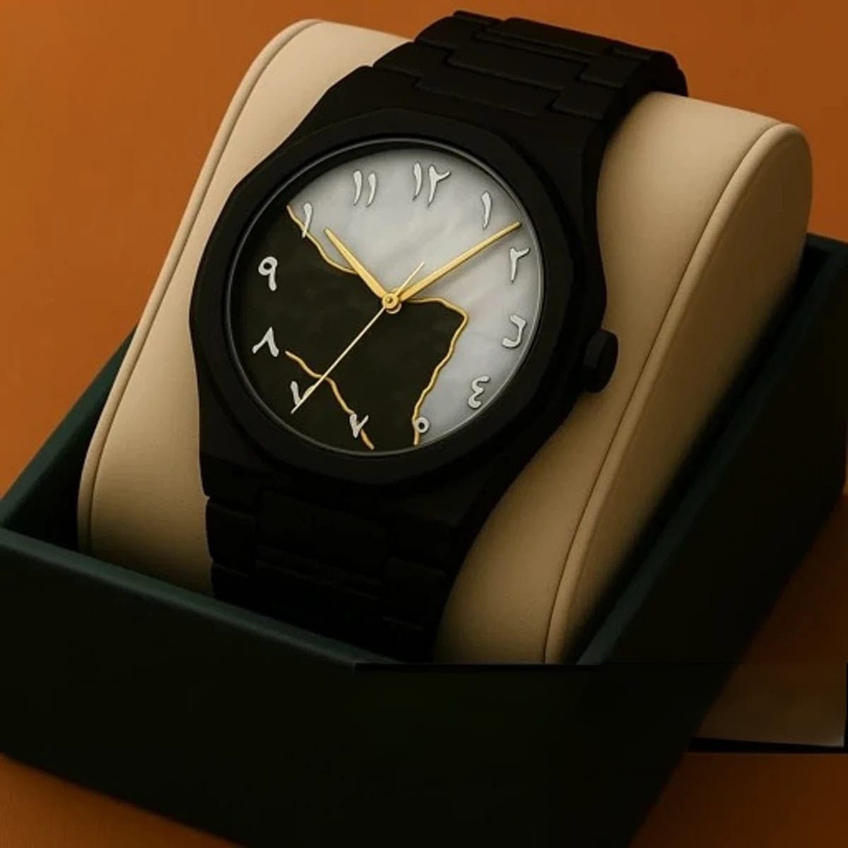 Black Classic Arabic Aura β Marble Storm Edition