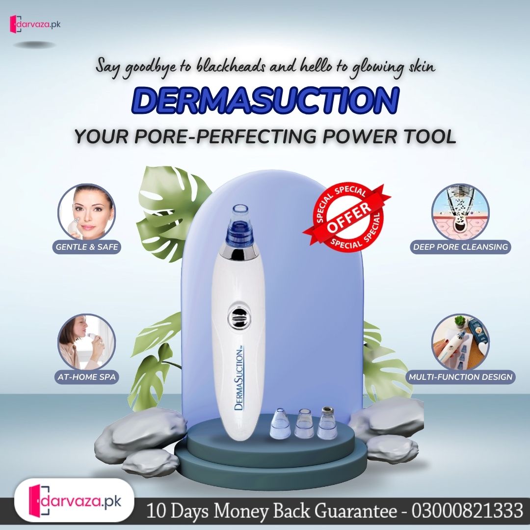 DermaSuction Multifunctional Cleaning Instrument For Pore Acne Pimple Removal and Vacuum Suction Facial Pore Cleaner Rs 1599