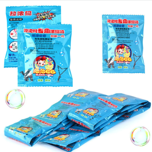 Bubble Gun Liquid Refill 3Pcs
