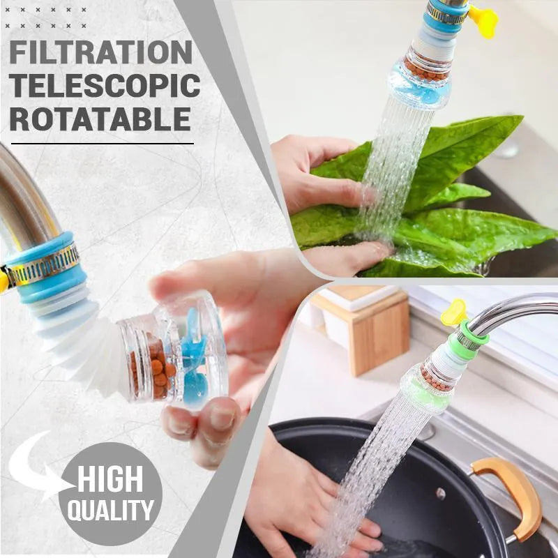 Buy 1 Get 1 Free Offer Imported Fan Faucet With Clip 360 Adjustable Flexible Kitchen Faucet Tap Water Filter