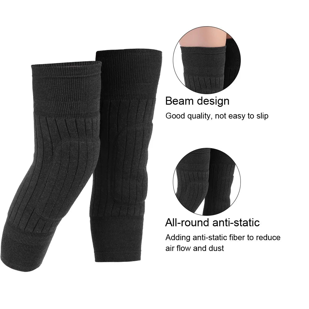Thick Warm Wool Knee Warmer Pads β Super Elastic Knee Support Protector