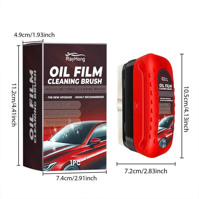Automotive Oil Film Cleaning Brush – Remove Stubborn Oil & Grease Easily | Car & Bike Cleaning Tool