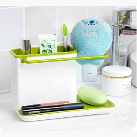 3 in 1 Stand for Kitchen Sink Organizer Dispenser for Dishwasher Liquid with Box