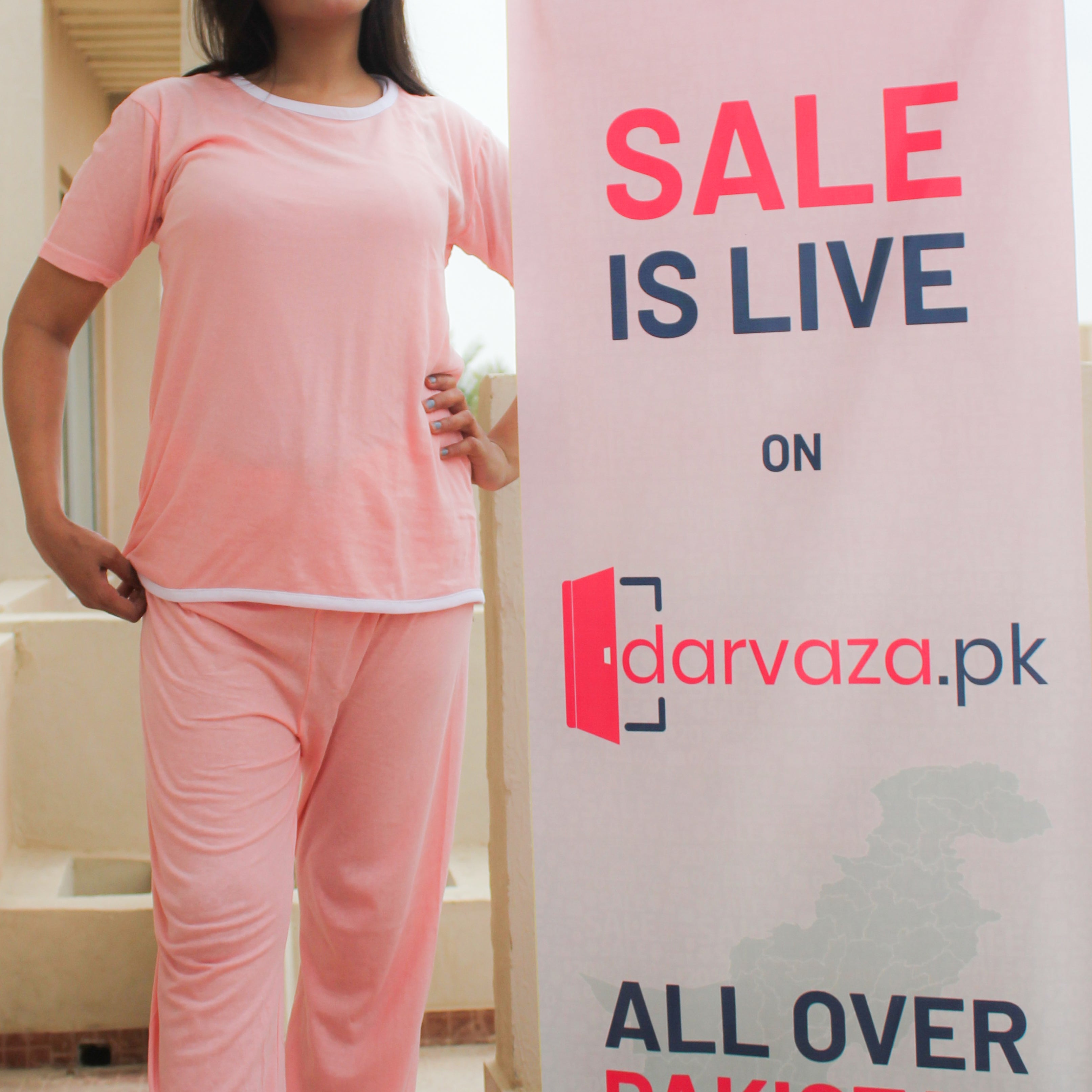 Rose Pink Plazzo PJ Set