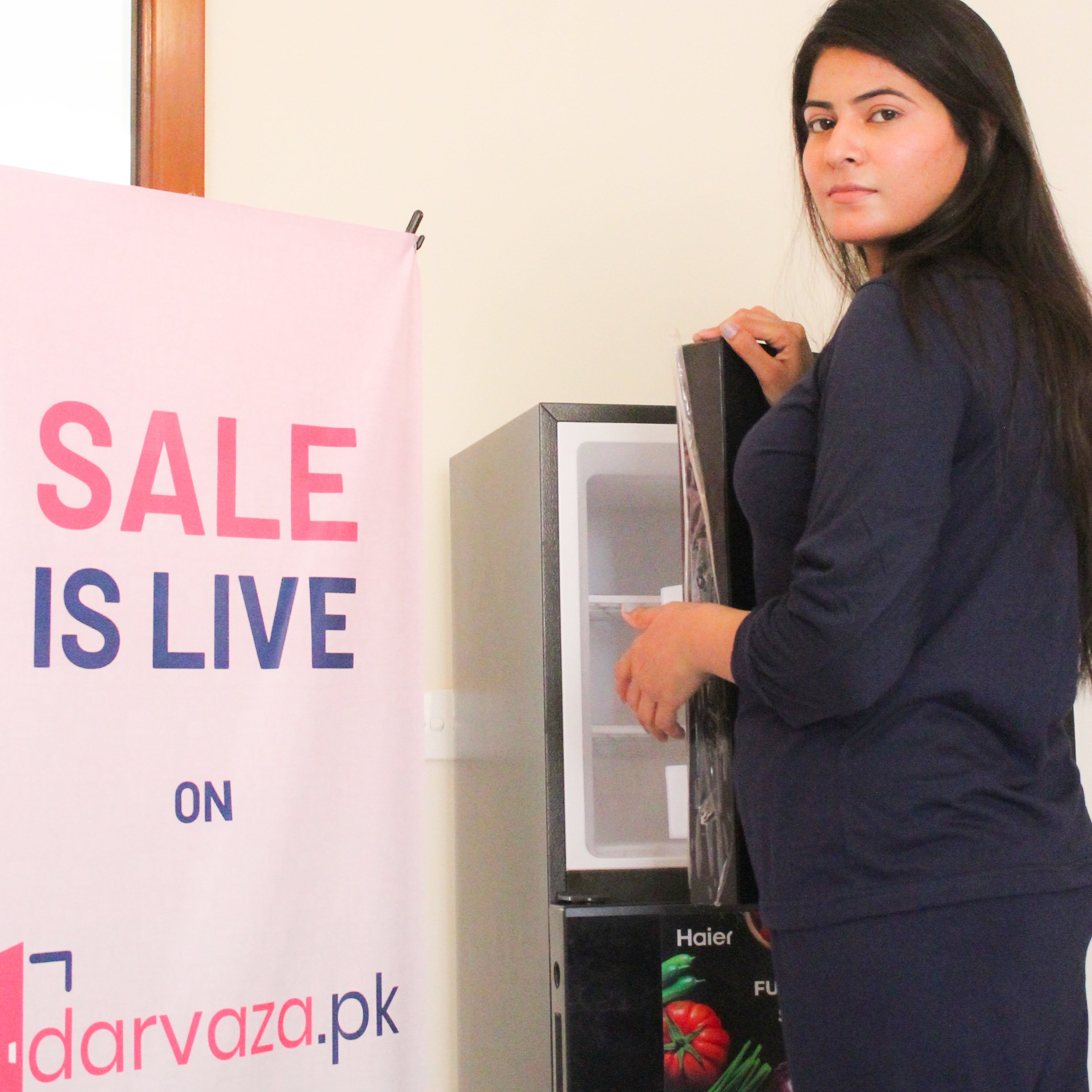 V-Neck Navy Blue Women’s PJ Set