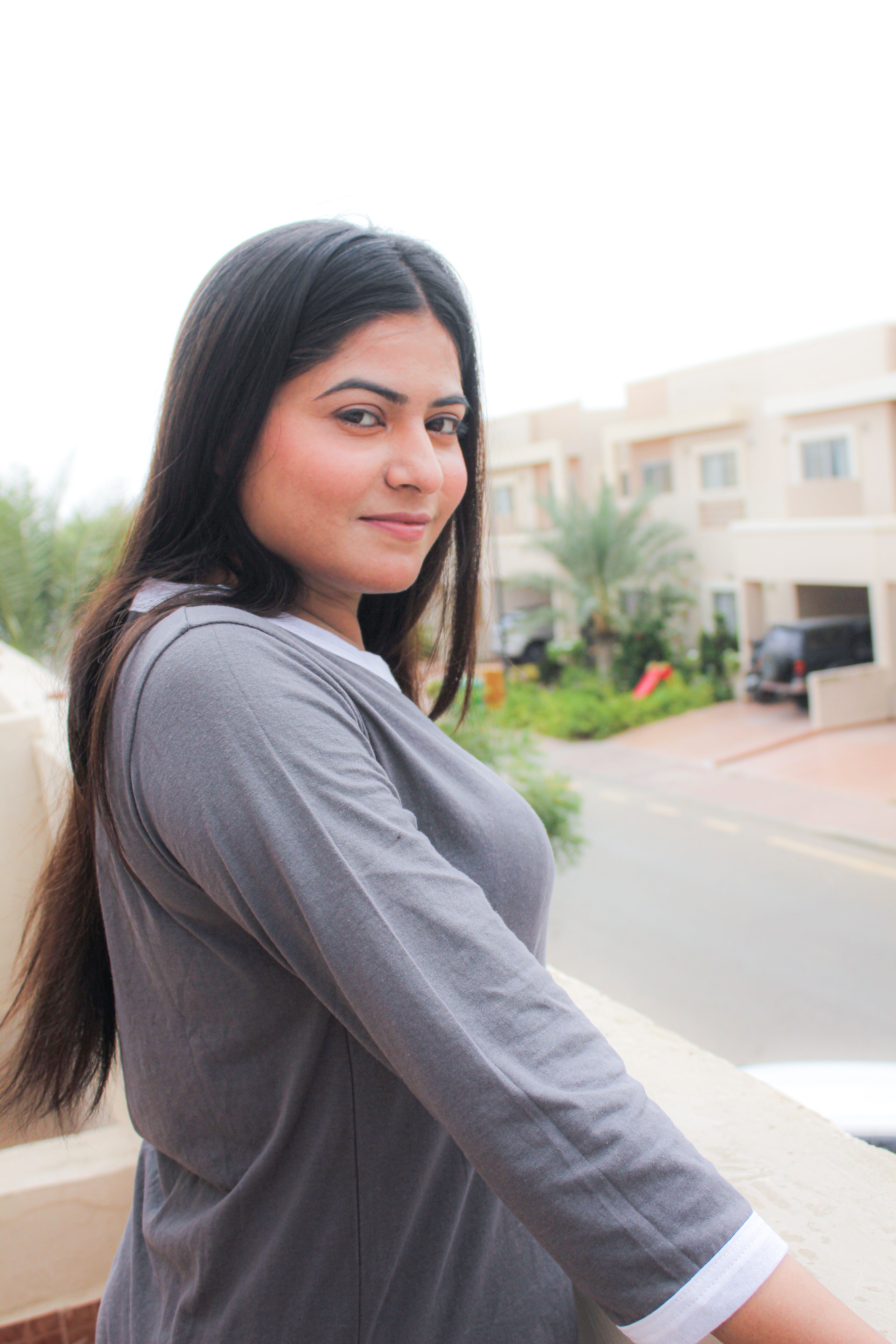 Grey White Round Neck Plazzo PJ Set