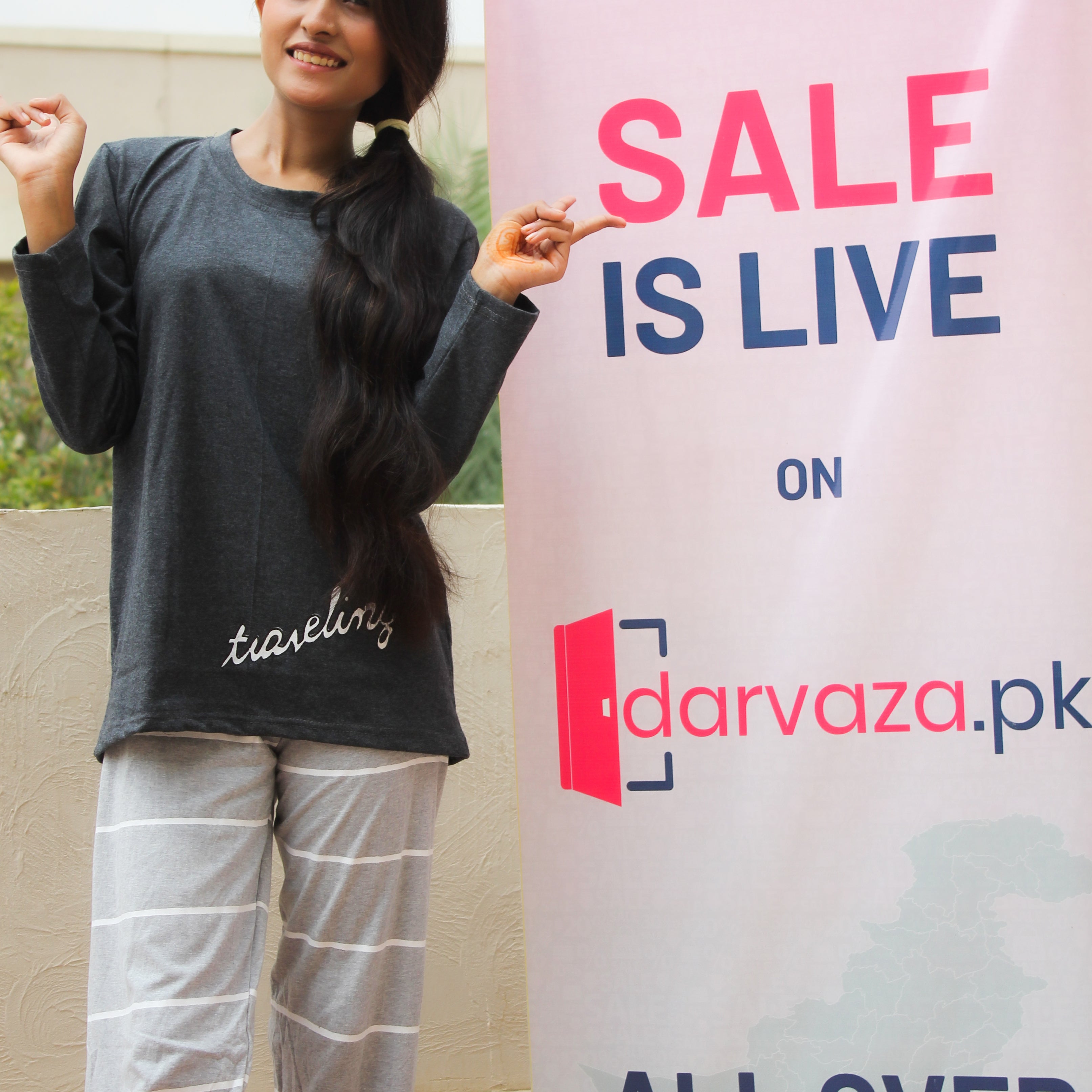 Traveling Printed Nightwear