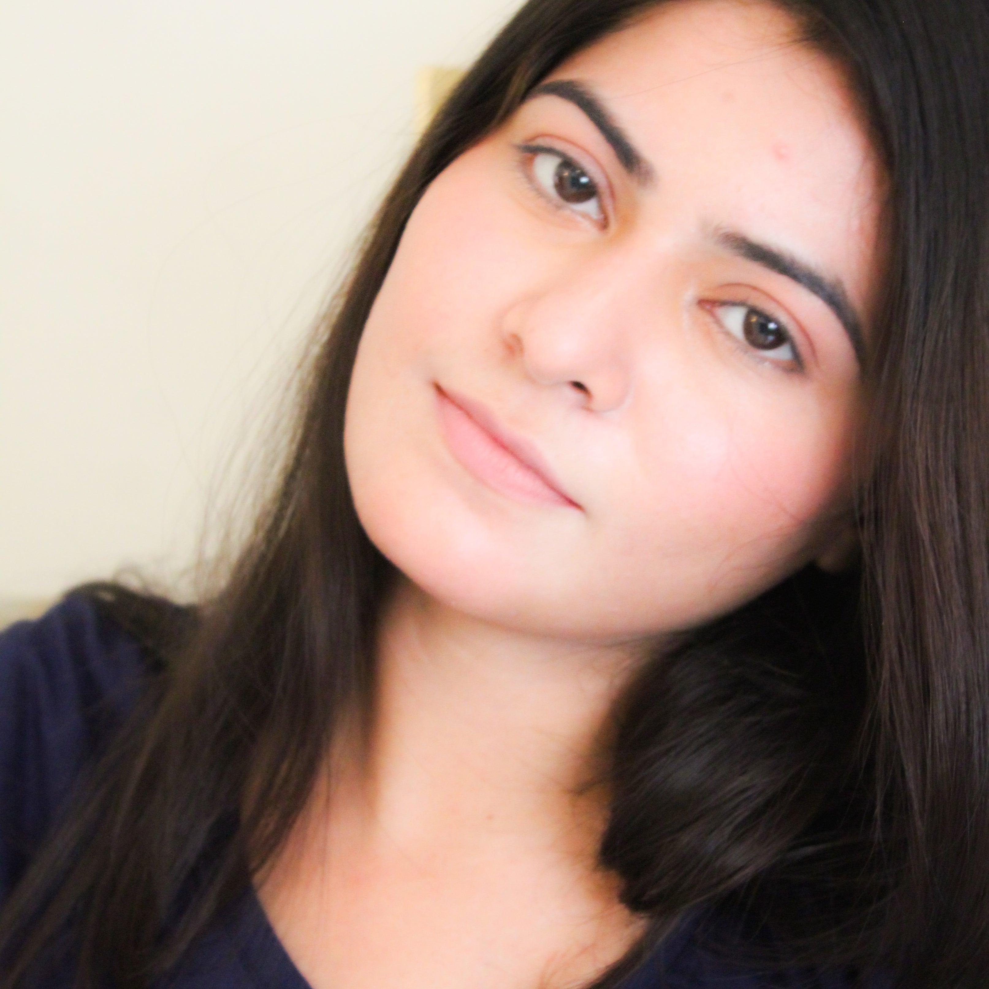 V-Neck Navy Blue Women’s PJ Set