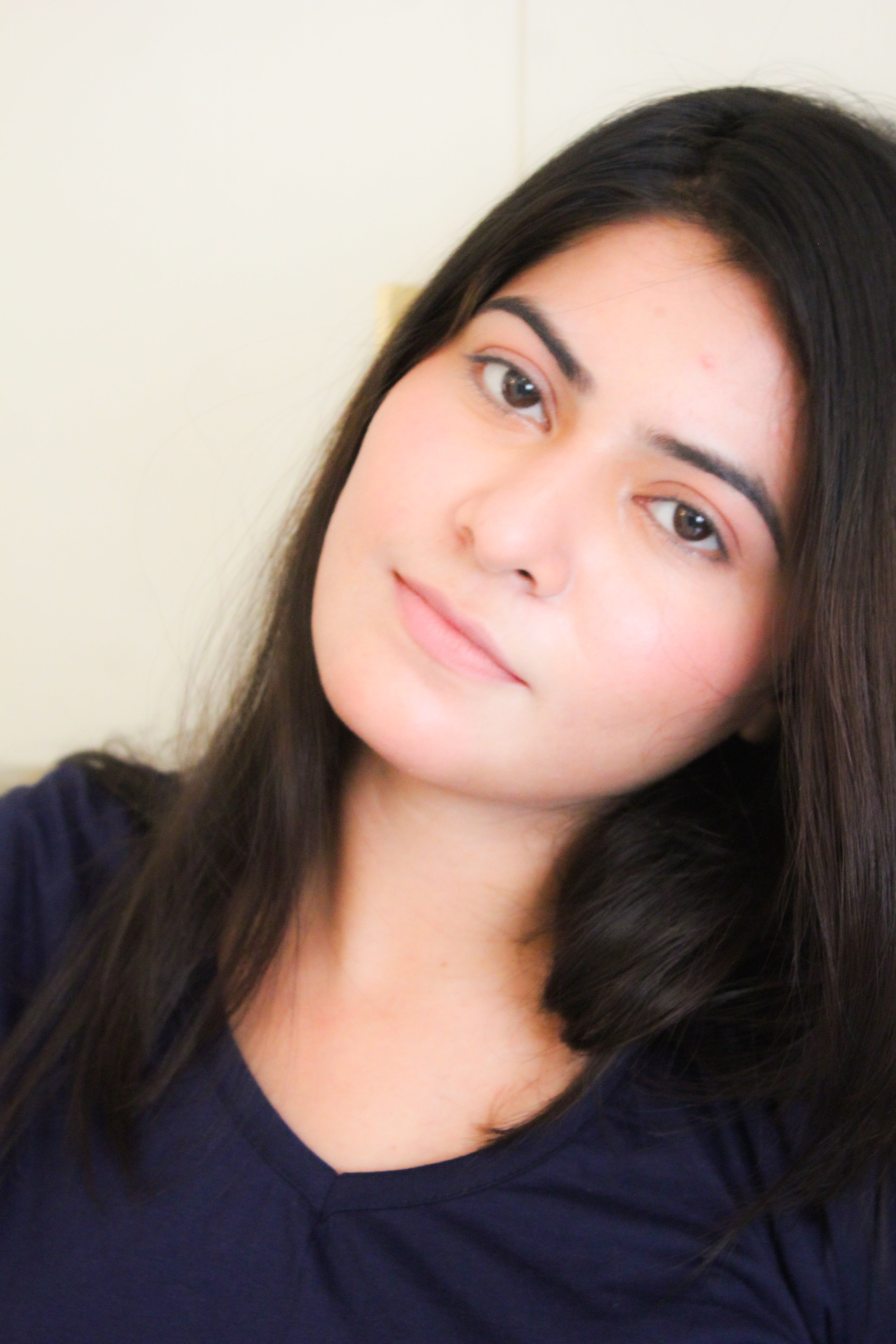 V-Neck Navy Blue Women’s PJ Set