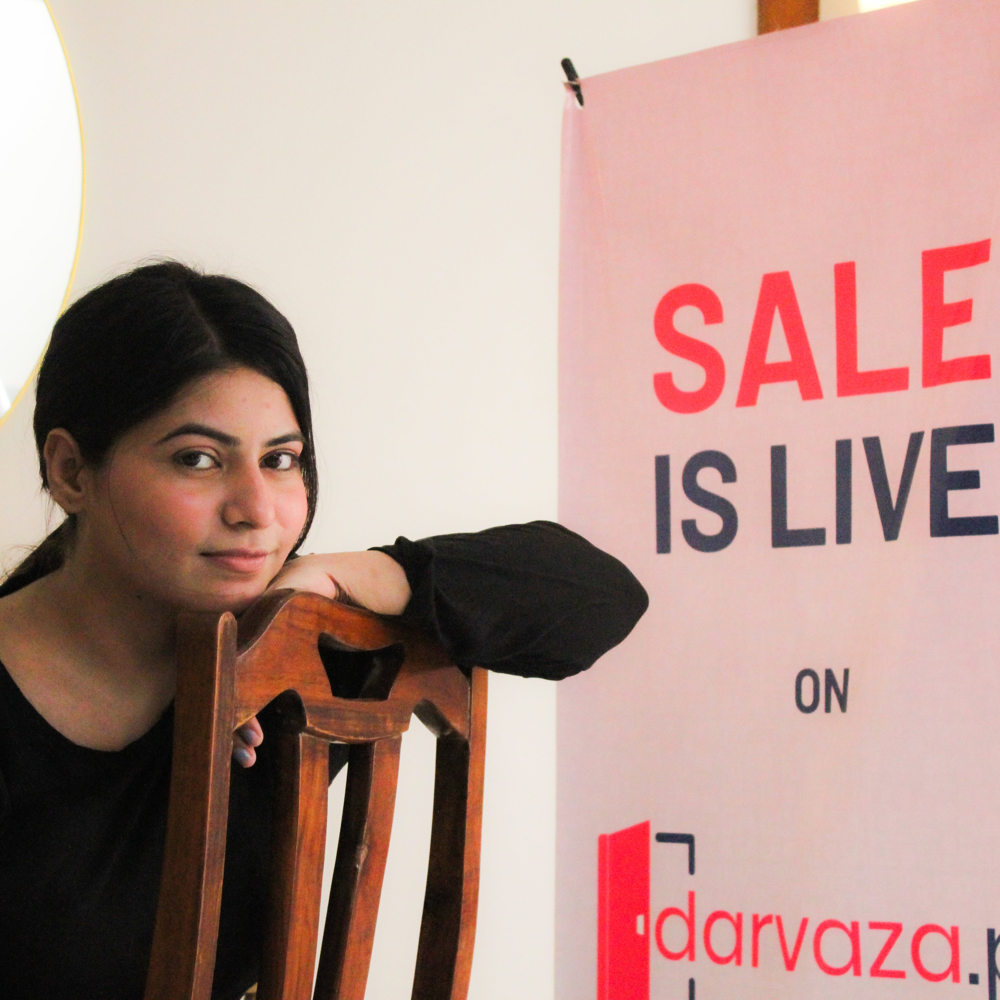 Deep Black Round Neck Plazzo PJ Set