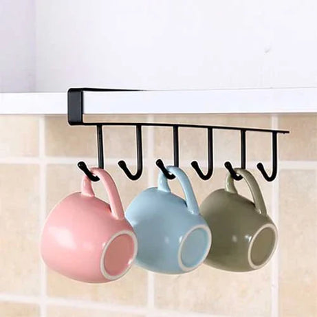 Mug Holder with 6 Hooks