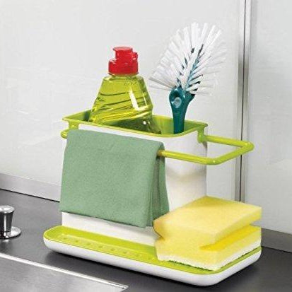3 in 1 Stand for Kitchen Sink Organizer Dispenser for Dishwasher Liquid with Box