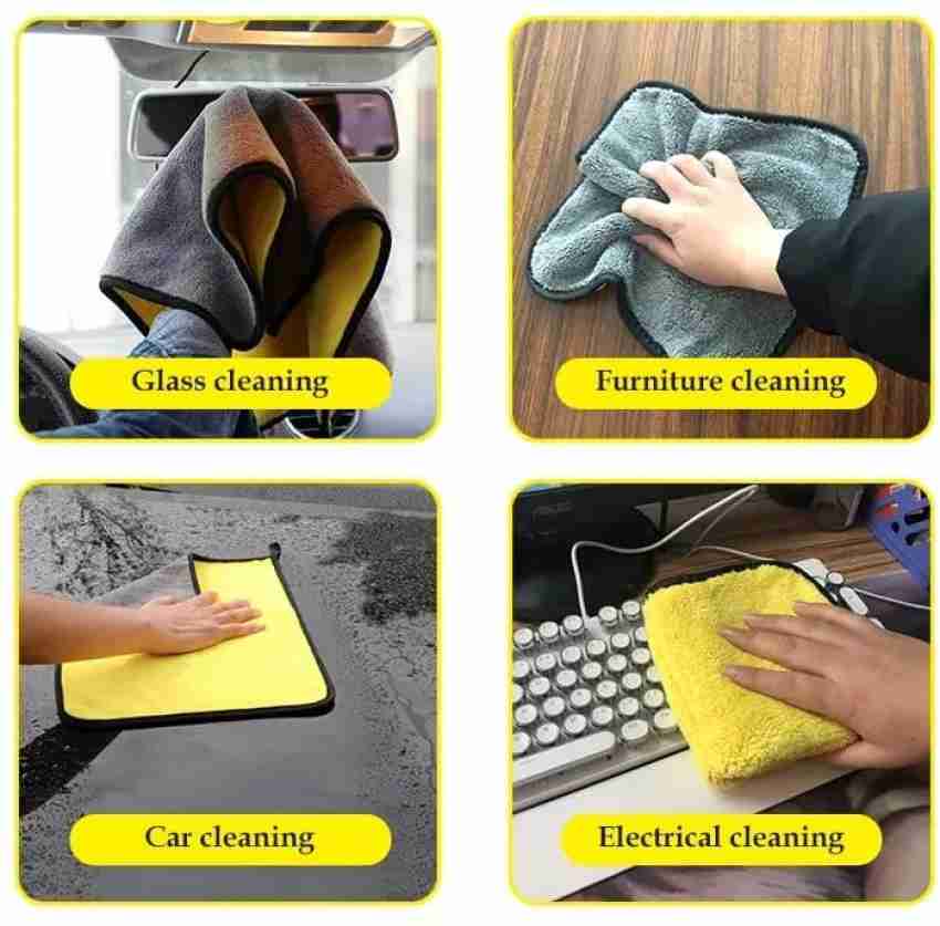 (Pack of 3) Microfiber Multifunctional Cleaning Cloth