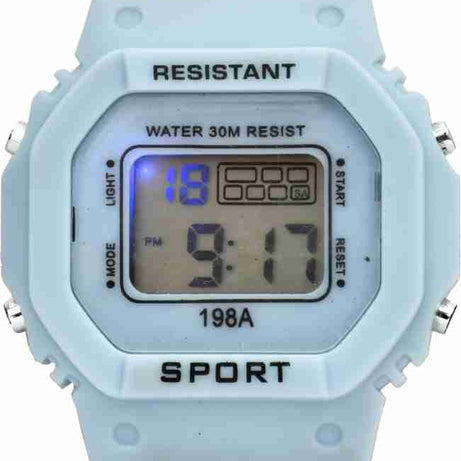 (Pack of 2) Holex Waterproof Sports 198A Digtal Wristwatch for Men and Women
