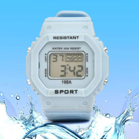 (Pack of 2) Holex Waterproof Sports 198A Digtal Wristwatch for Men and Women