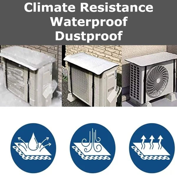 AC Outdoor Unit Sun Shade Cover – Protect Your Condenser from Heat & Dust