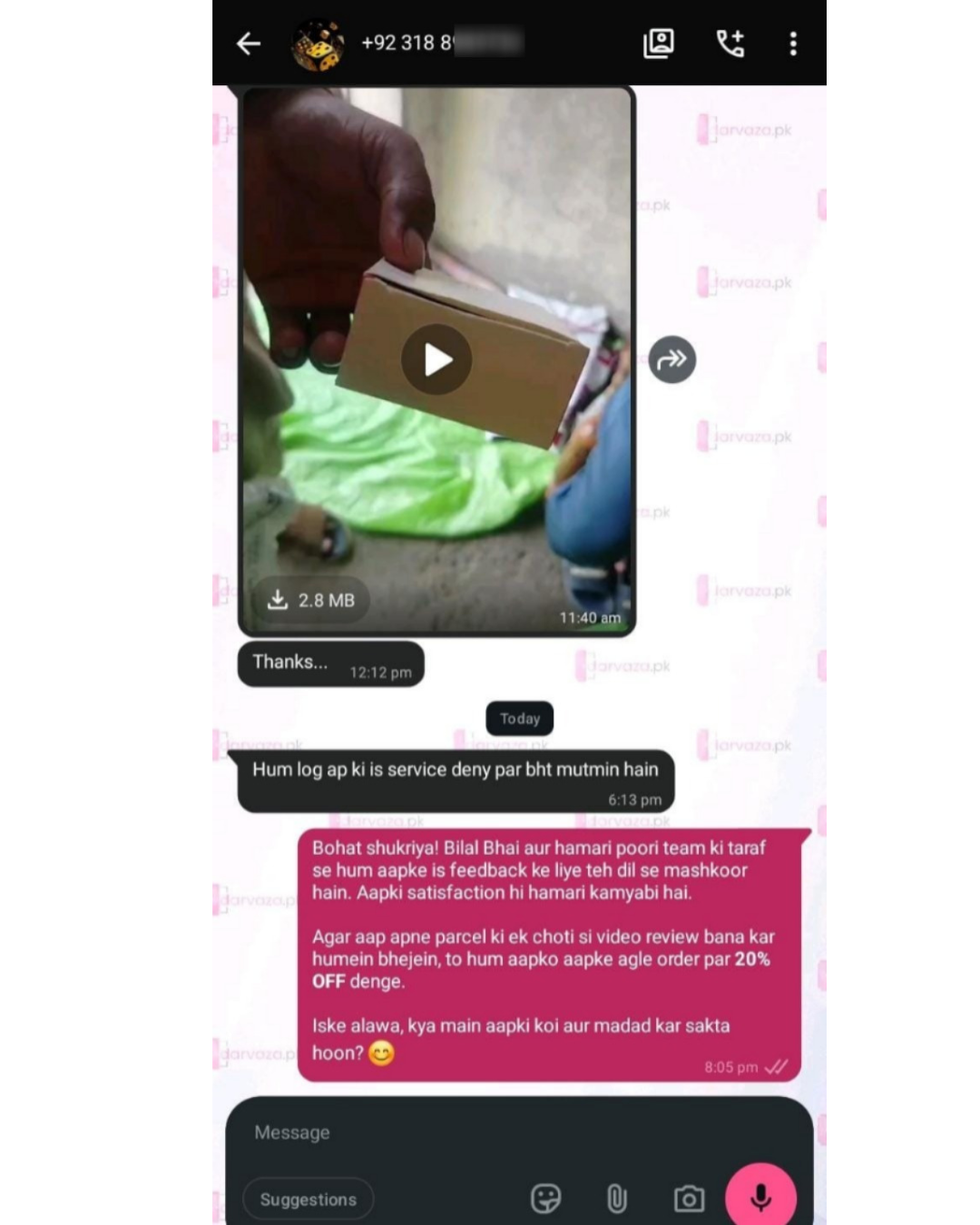 Verified Customer