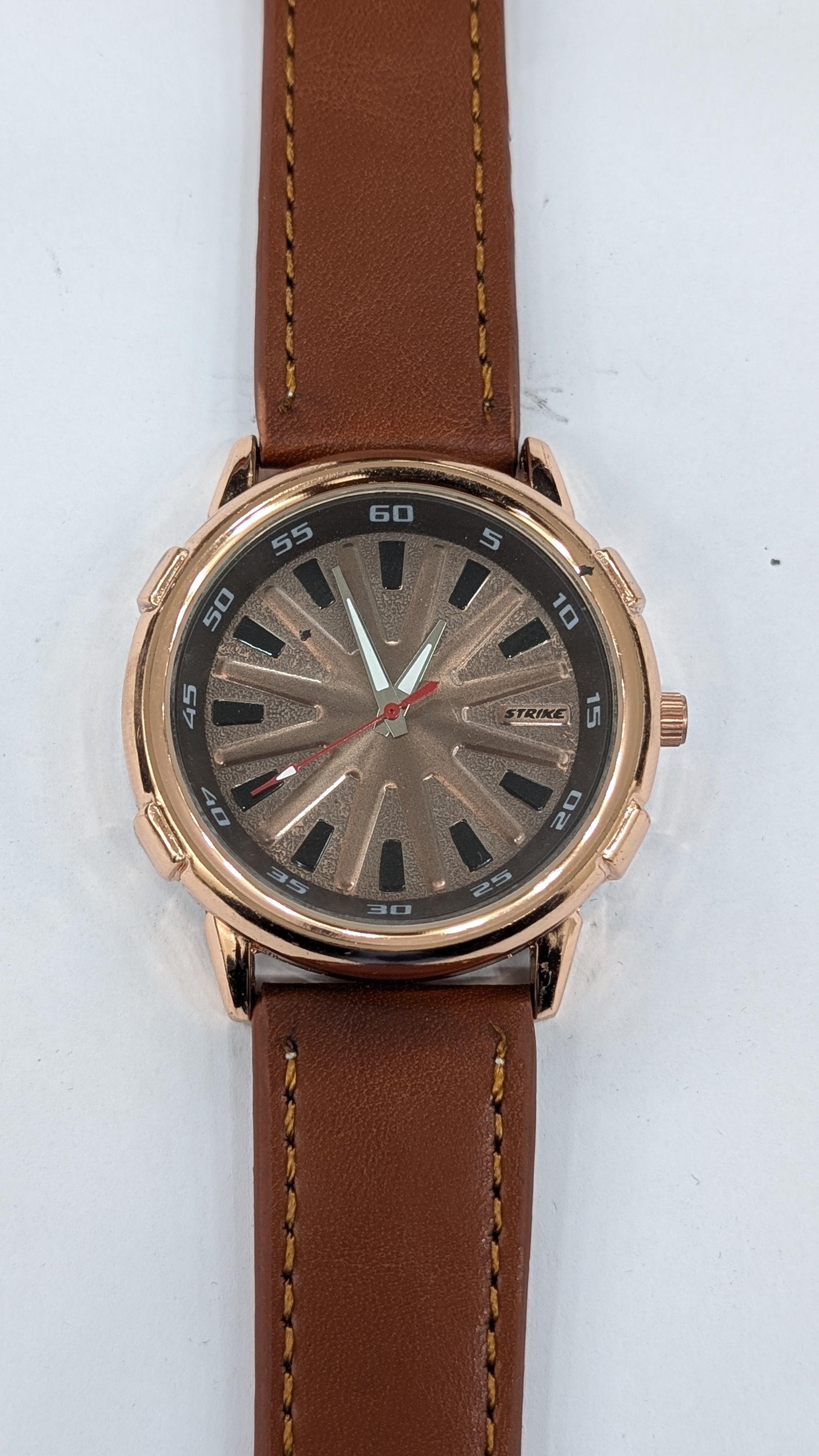 GearLine Dual Strap Gray & Brown Men Watch