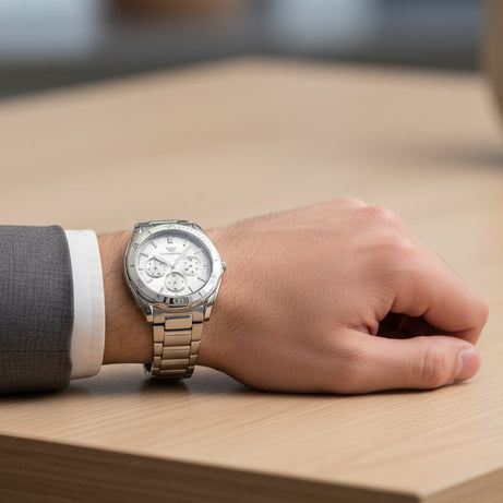 Aurora Silver – Men’s Edition Watch