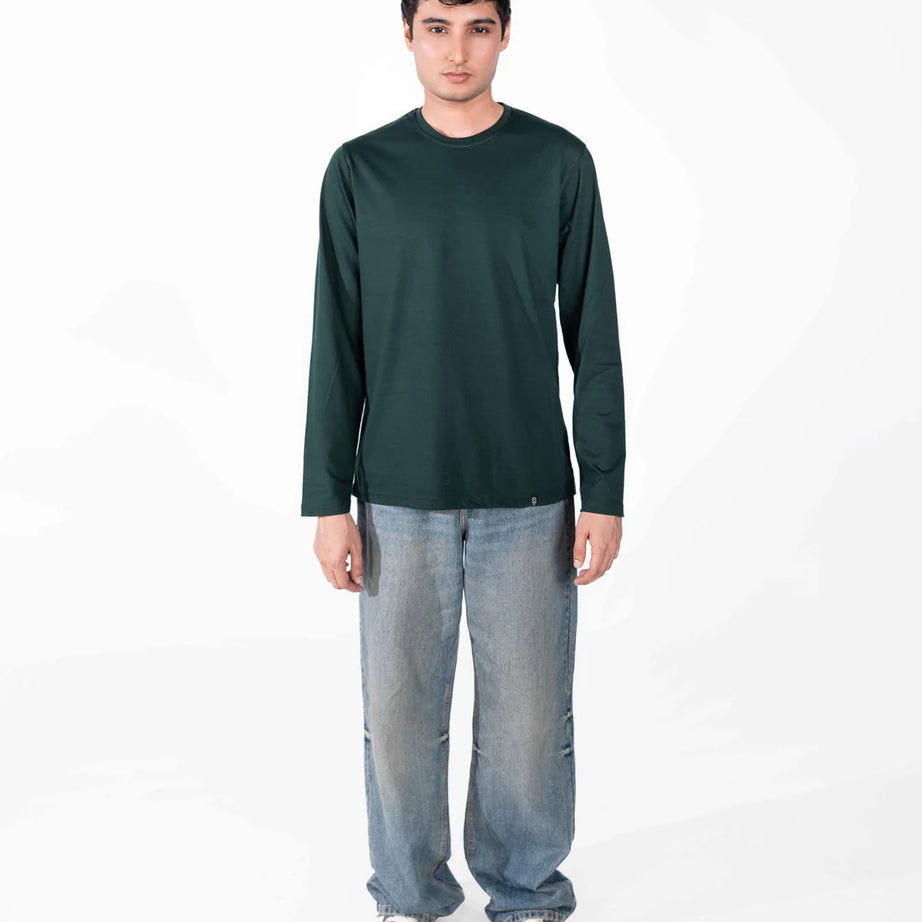 Bottle Green Full Sleeves