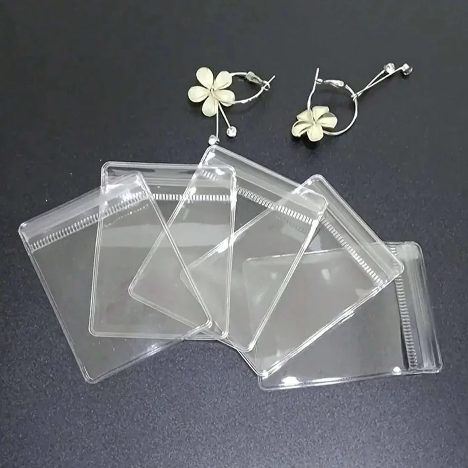 Self Sealing Jewelry Pouches 5 Pcs