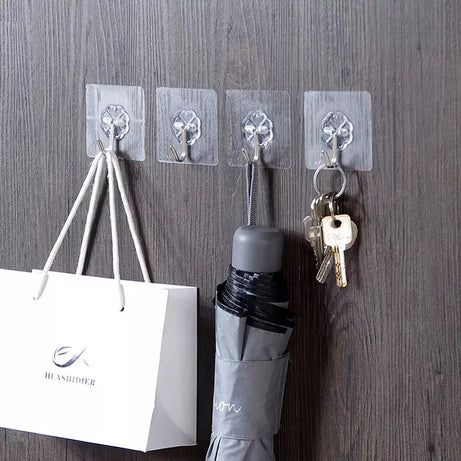 Self Adhesive Door Wall Hangers Hooks (5Pcs)
